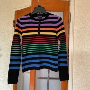 JONES NEW YORK SIGNATURE striped sweater